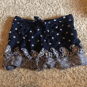 Loose fitting shorts